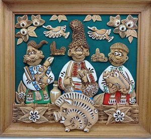 Три мисливця (40*45 см) - зображення 3