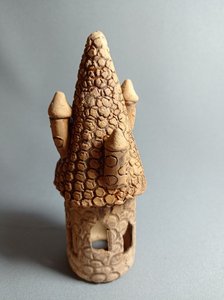 Замок для акваріуму з трьома башточками на даху - зображення 2