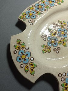 Велике блюдо "Пташка Світла радість" (42 х 33 см газуроване) - зображення 4