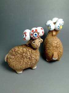 Вівця фігурка на ніжках - зображення 2