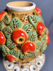 Хатинка з яблучками та голубками кругла (15 см) ціна зі знижкою 15% від 850 грн. - зображення 2