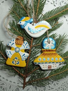 Півник, хатинка і млинок-підвісочки на ялинку - зображення 2