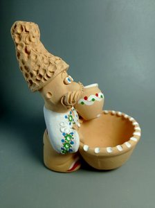 Господар в шапці з сільничкою та горщиком (15 см) - зображення 2