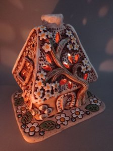 Весняна аромахатинка з двома квітучими деревами (15 см) - зображення 5
