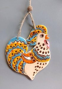 Півень Захисник  (підвіска на стіну 18 см) - зображення 1