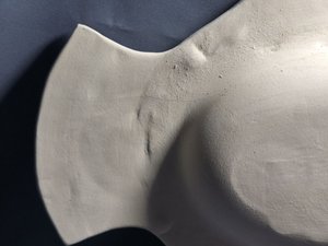 Блюдо Риба велика (47*32 см) з мікротріщинкою - зображення 1