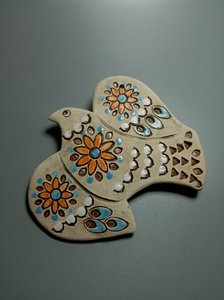 Пташка Добробут 13 см. (середня глазурована) - зображення 5